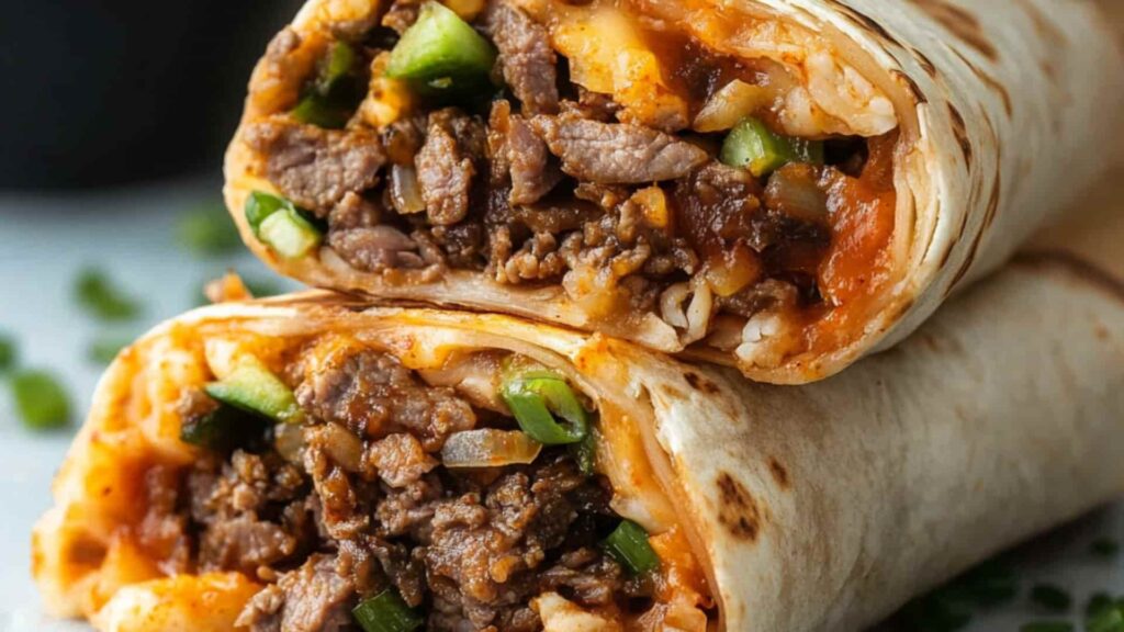Korean Beef Burritos