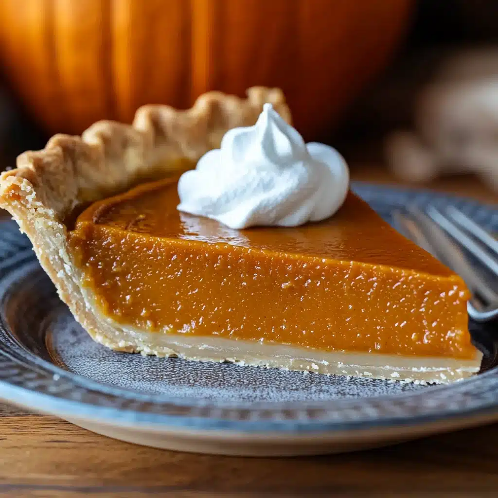 Pumpkin Pie with Sweetened Condensed Milk