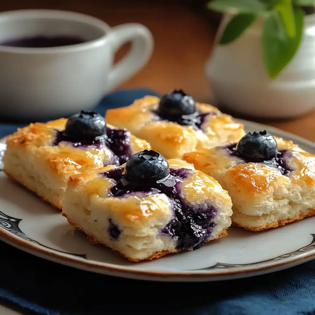 Blueberry Butter Swim Biscuits